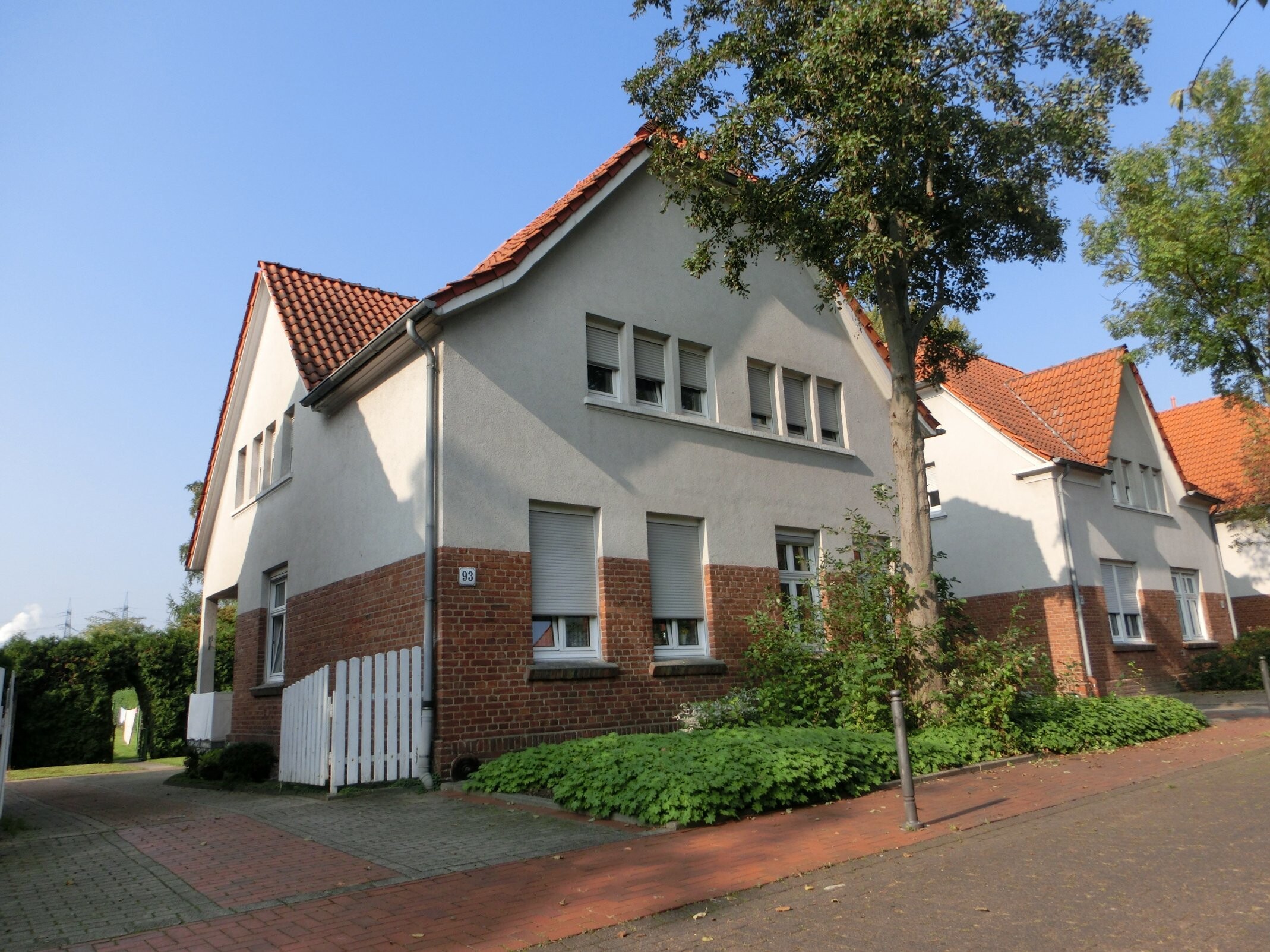 Zechenhaus in denkmalgeschützter Siedlung