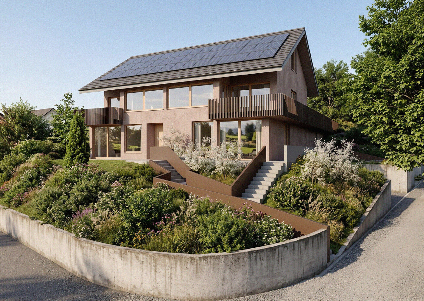 Doppelhaus-Idee
