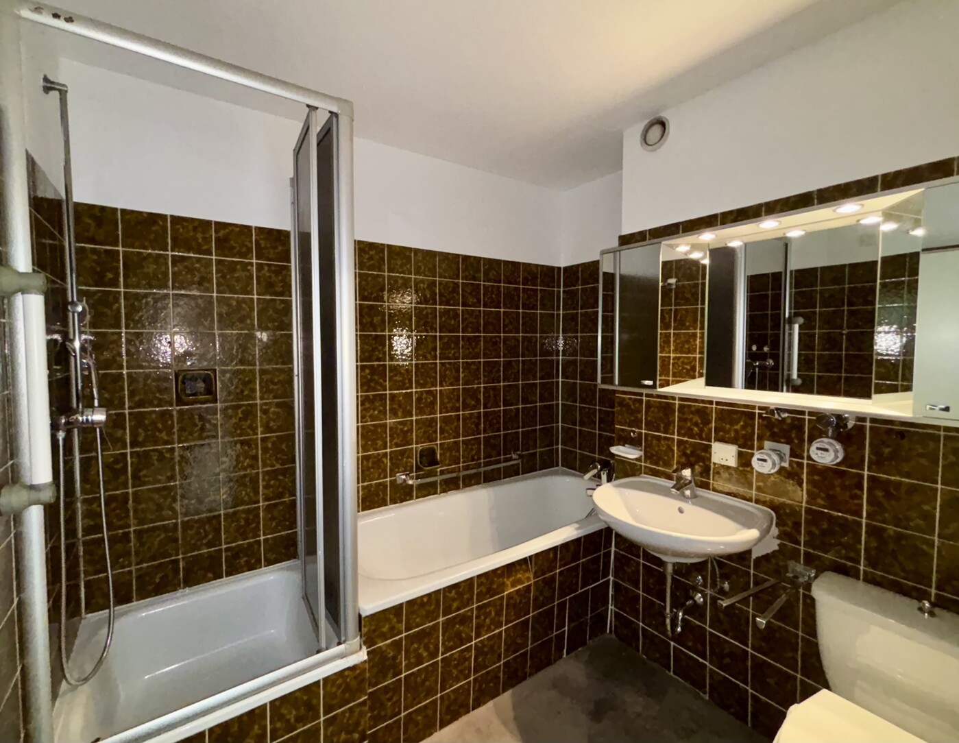 innenliegendes Badezimmer