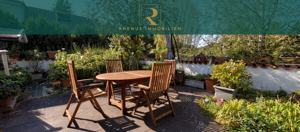 idyllische Dachterrasse