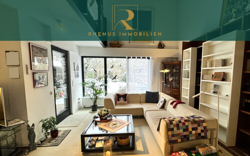 lichtdurchfluteter Wohnbereich