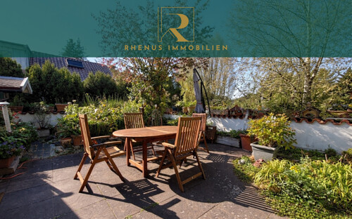 idyllische Dachterrasse