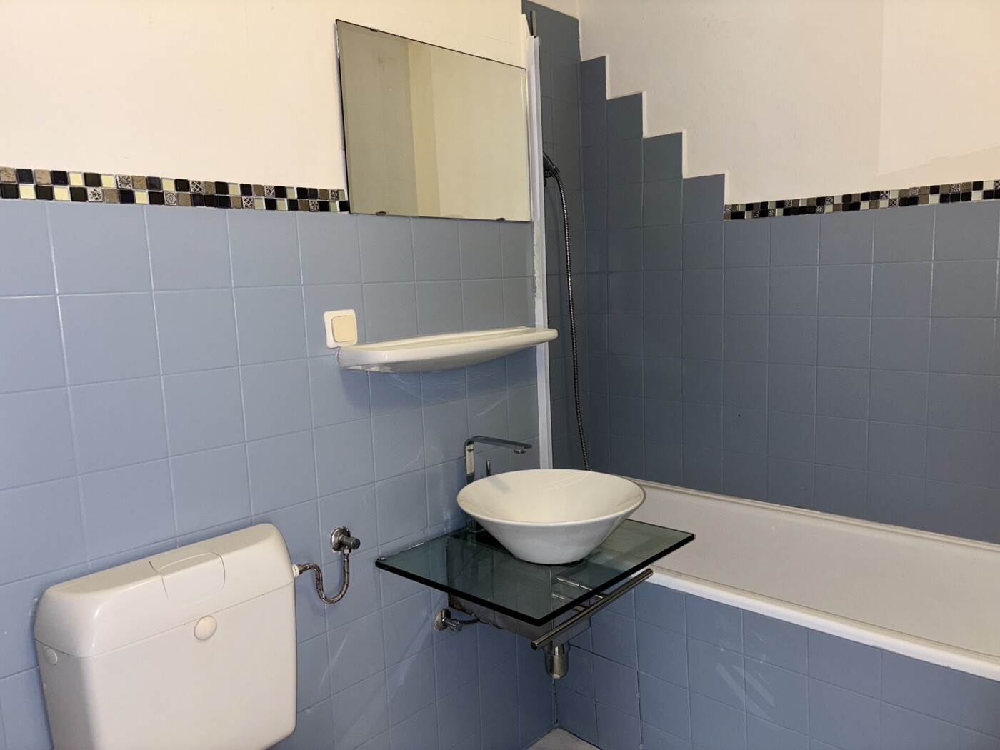 innenliegendes Badezimmer