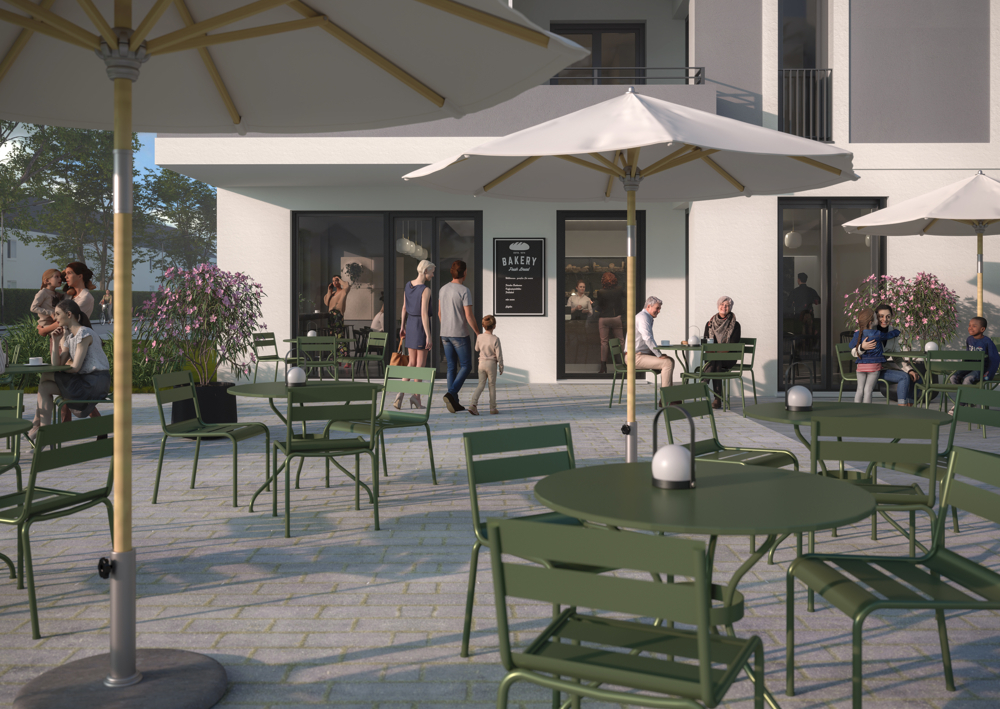 Visualisierung Terrasse
