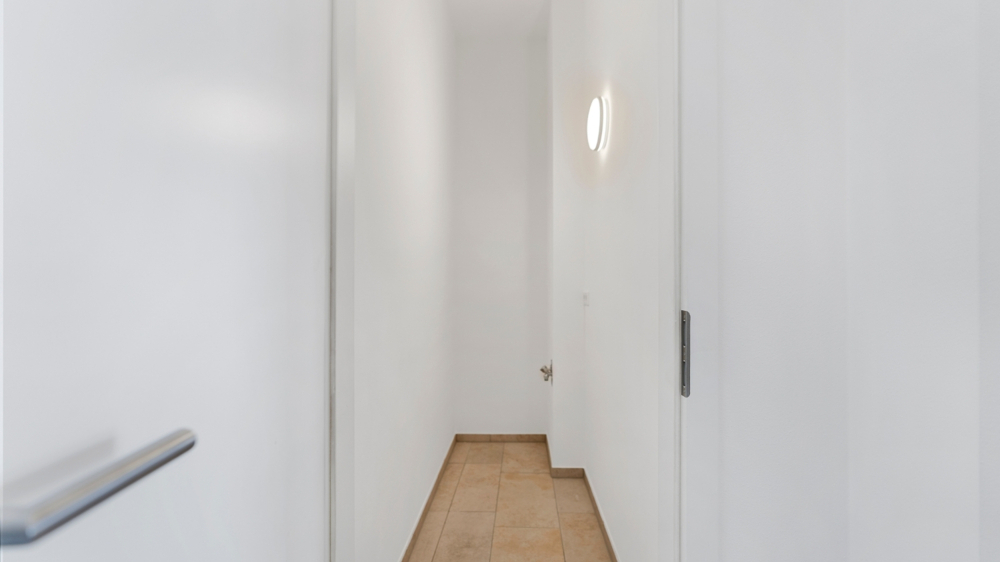 Abstellraum mit WM-Anschluss