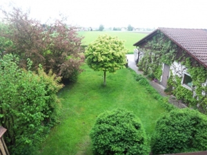 Garten Blick Balkon