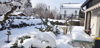 Terrasse mit Blick Ausschnitt Garten