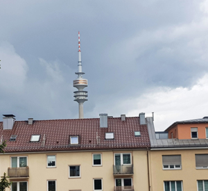 Aussicht vom Balkon