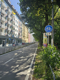 Fahrradweg direkt vor dem Haus