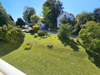 Blick Balkon in Gemeinschaftsgarten