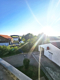 Blick von Wohnung - Garage und Umgebung
