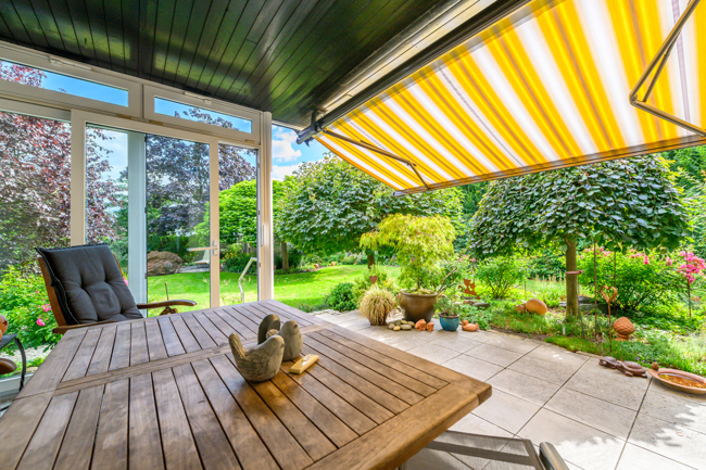 Blick in den Garten