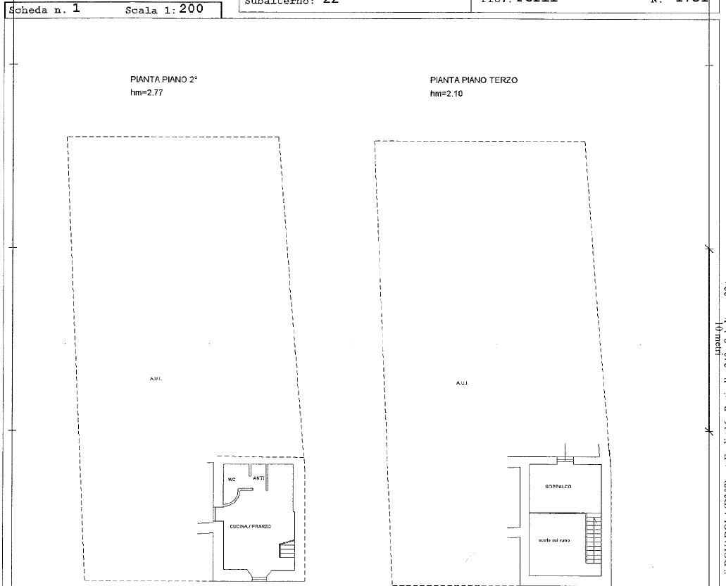 PLANIMETRIA CATASTALE