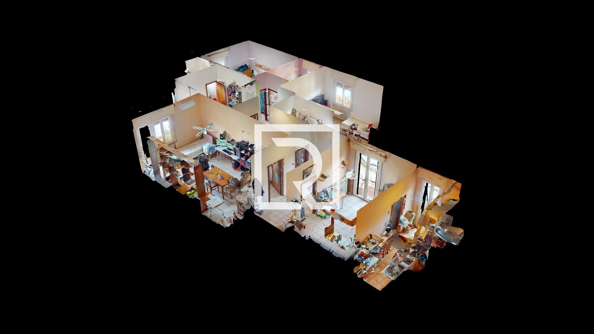 Quadrilocale-A-Castrocaro-Dollhouse-View