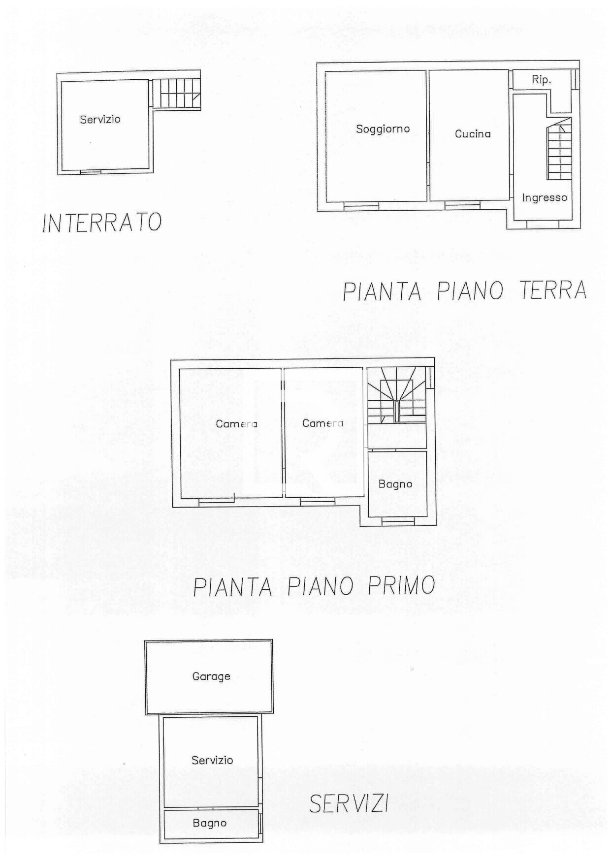 planimetria di progetto