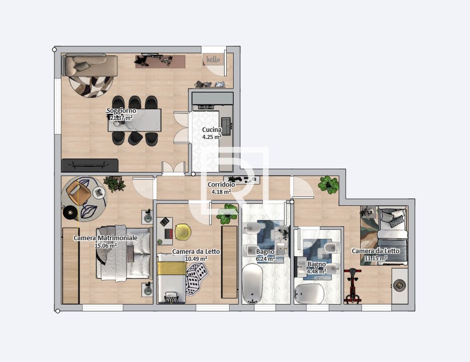 Planimetria HomeStyler