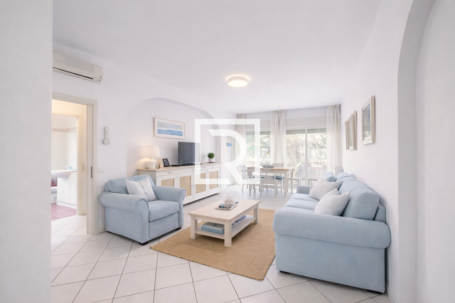 render zona giorno
