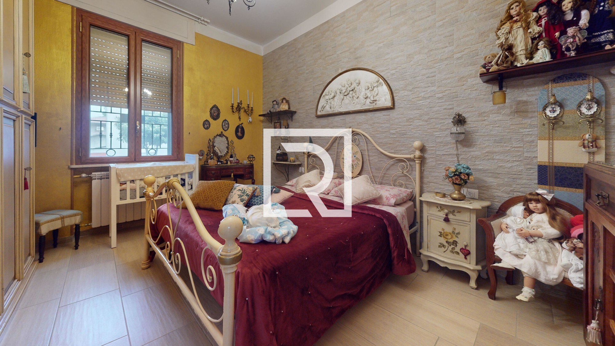 Trilocale-Bedroom
