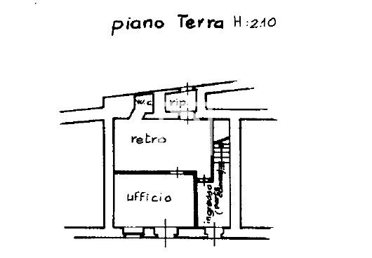 planimetria ufficio annuncio