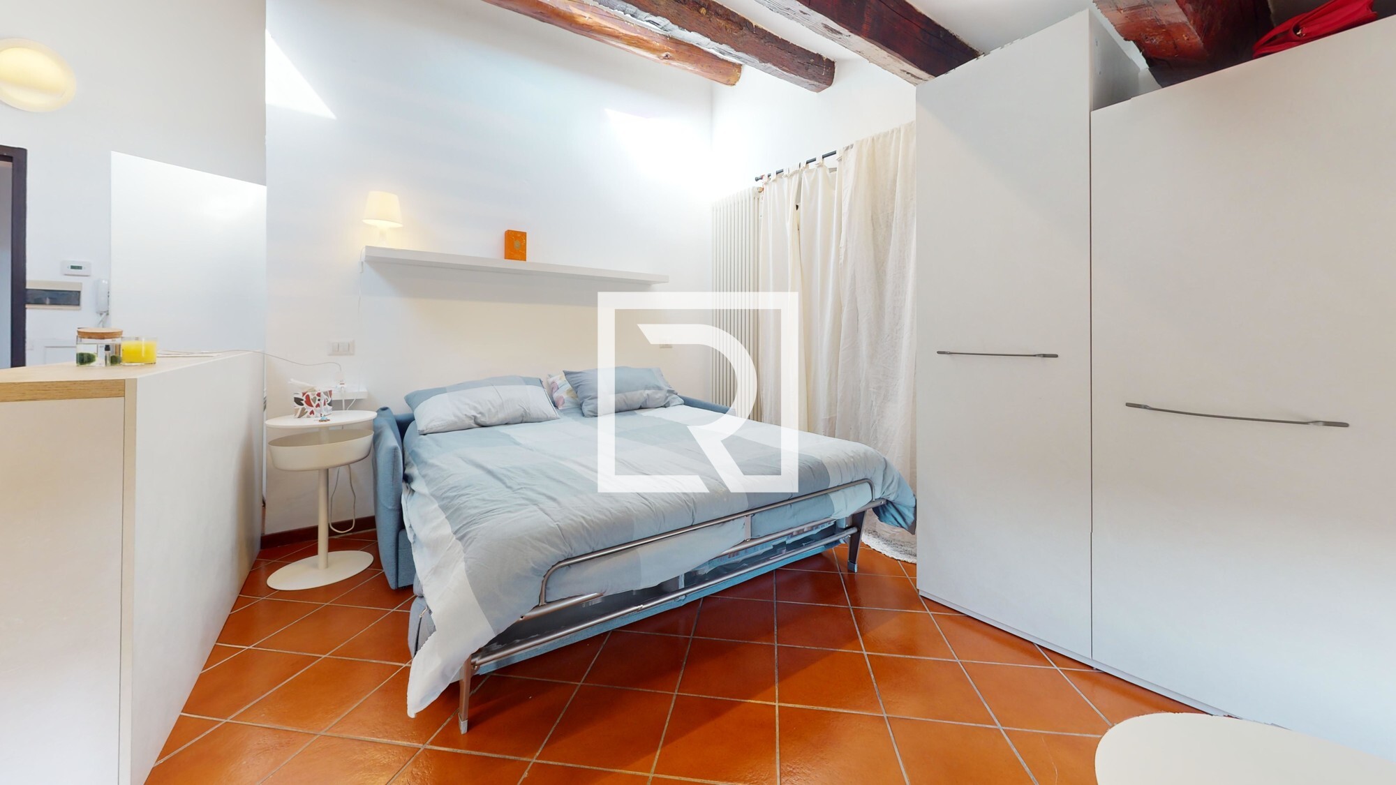 Monolocale-Centro-Bedroom