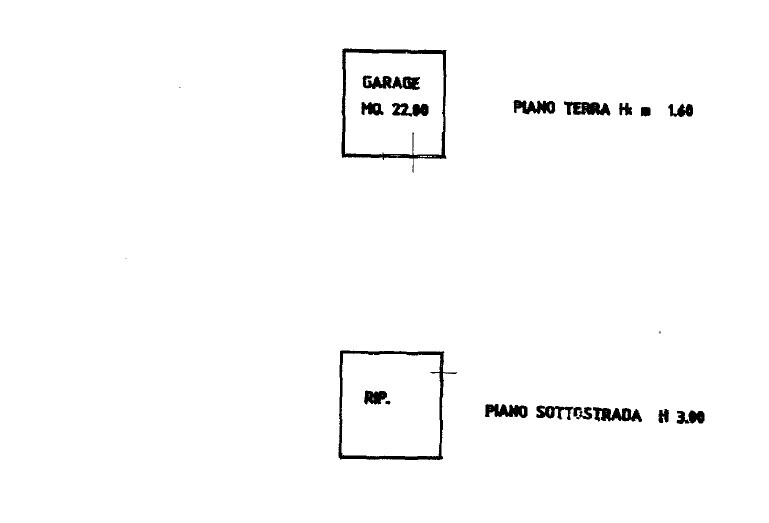 planimetria garage