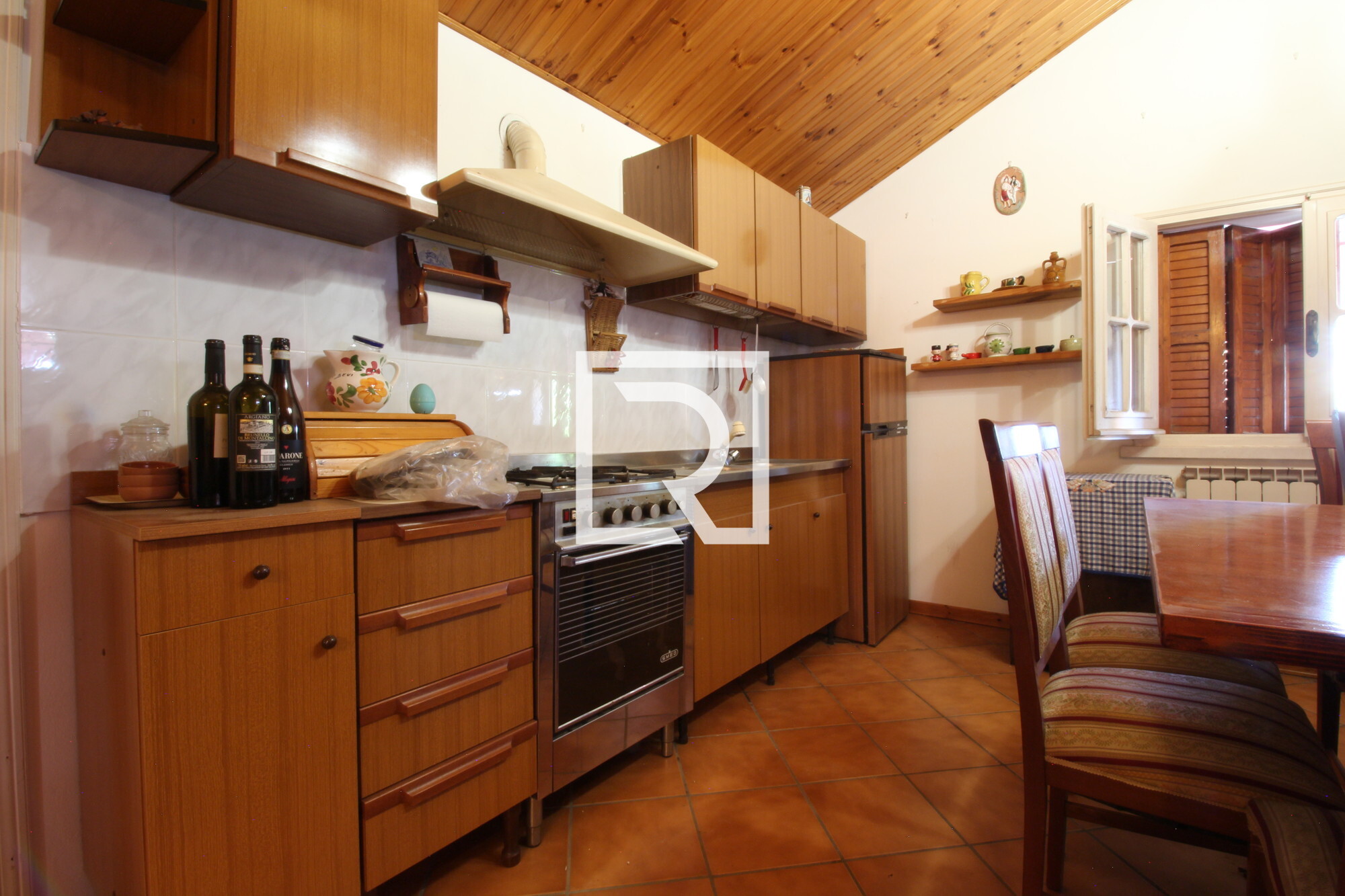 CUCINA IN MANSARDA