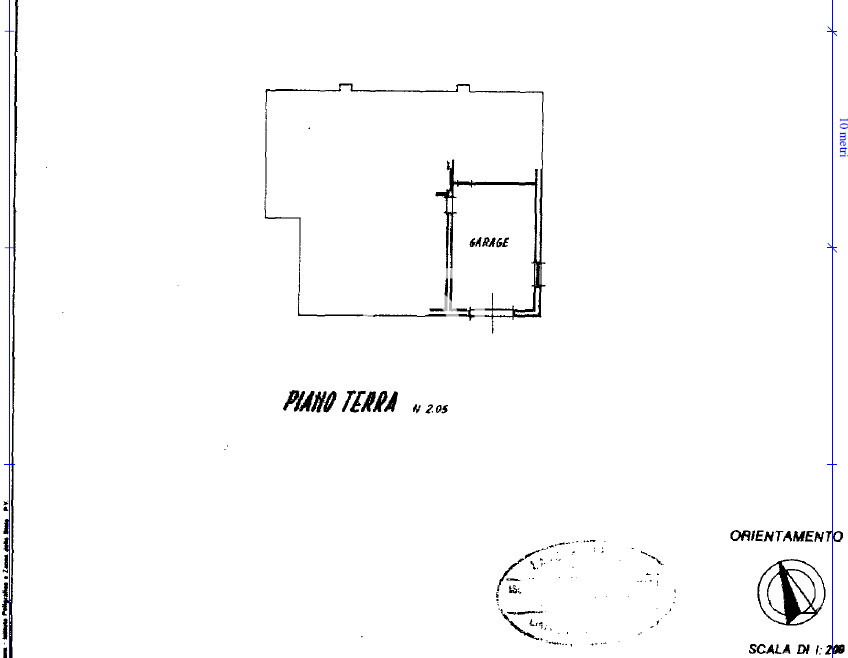 planimetria garage