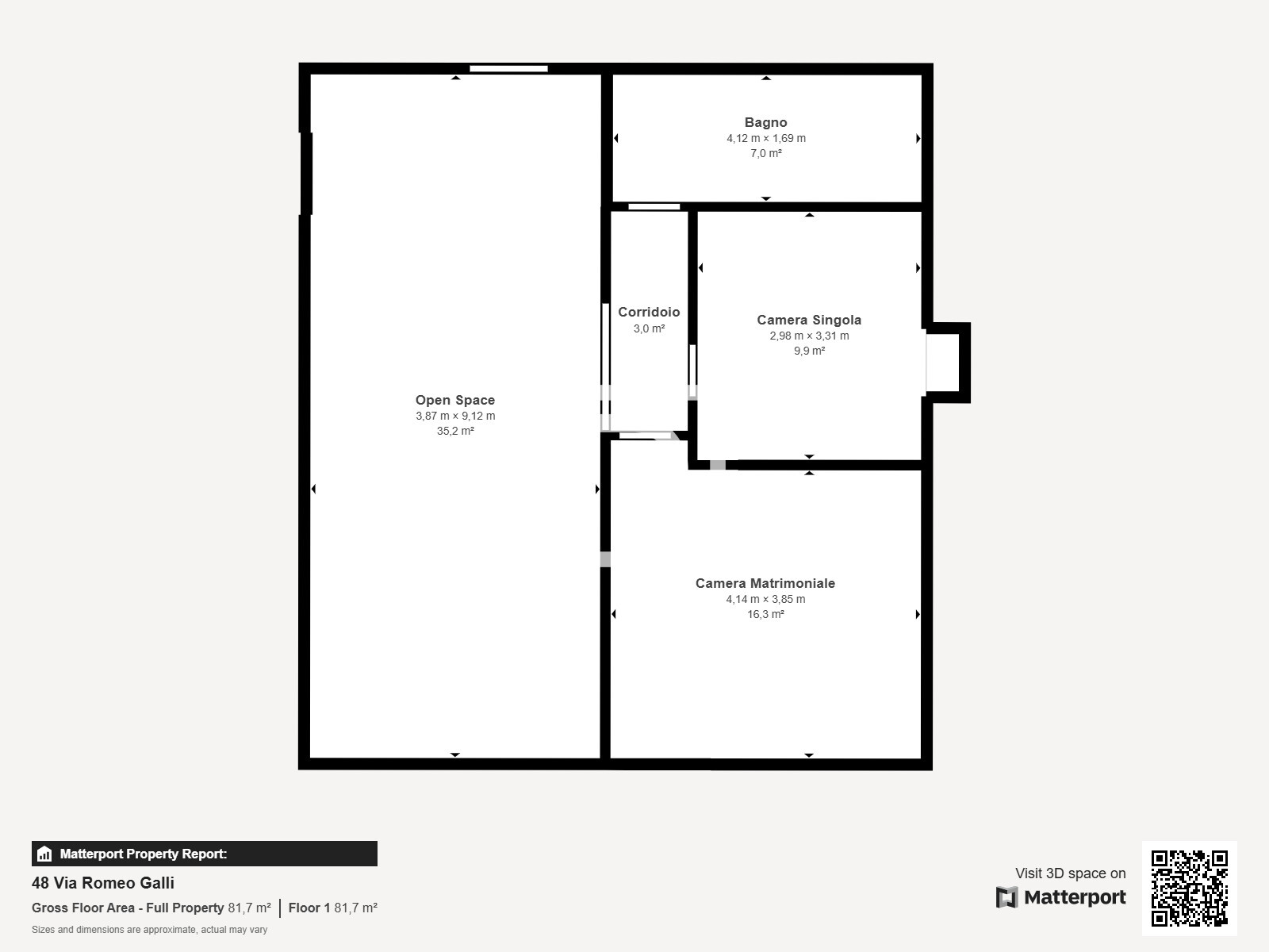 48 Via Romeo Galli - Floor 1