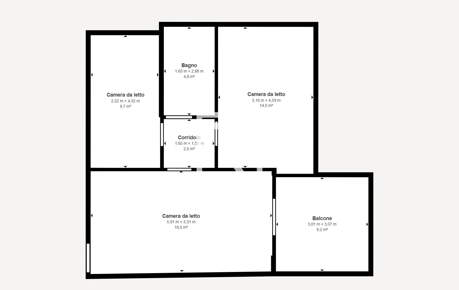 Appartamento Savignano Trilo Mansarda - Floor 1
