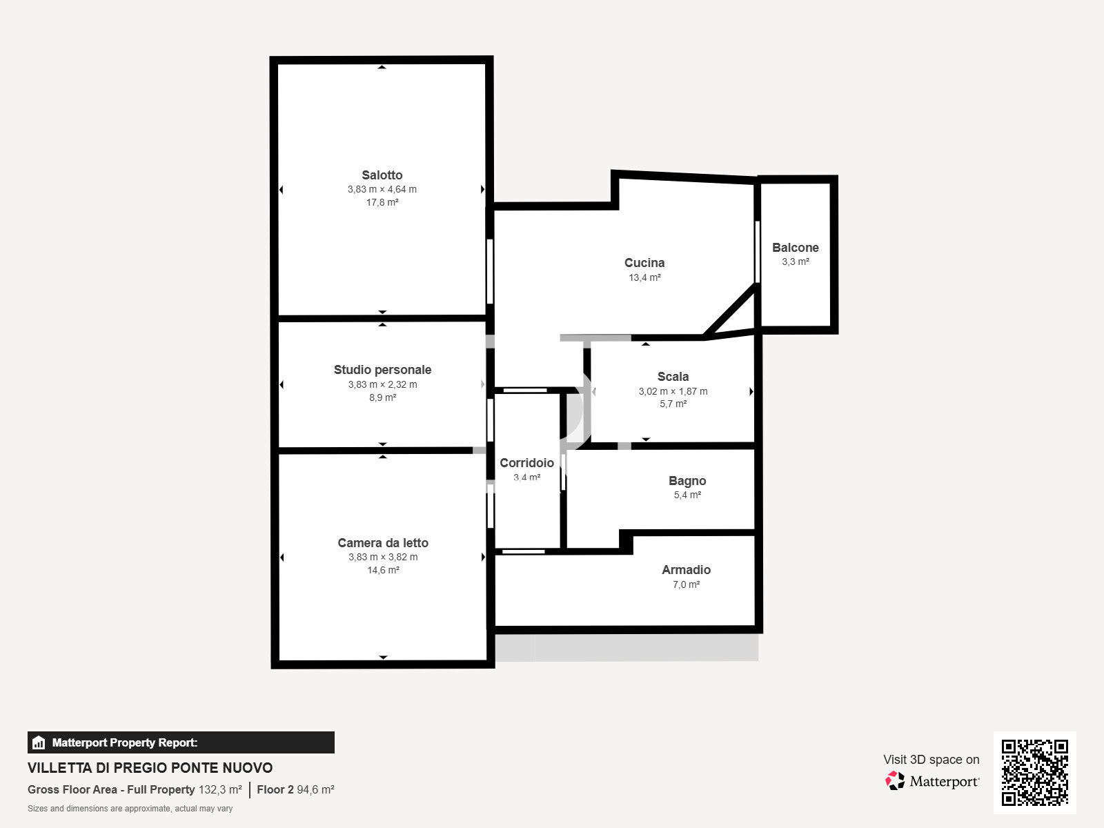 VILLETTA DI PREGIO PONTE NUOVO - Floor 2