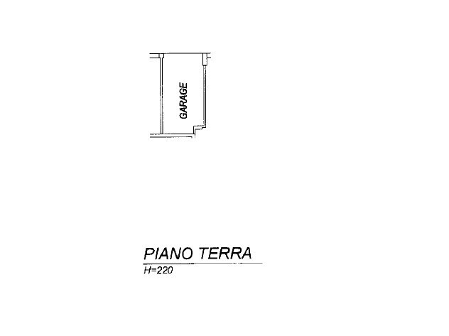 Planimetria Garage