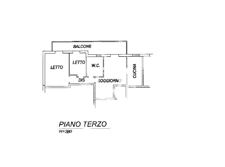 Planimetria Appartamento