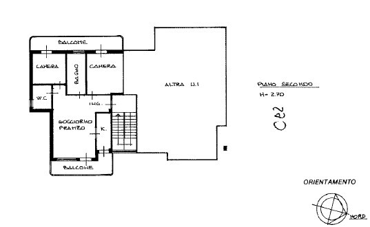 PLANIMETRIA APPARTAMENTO