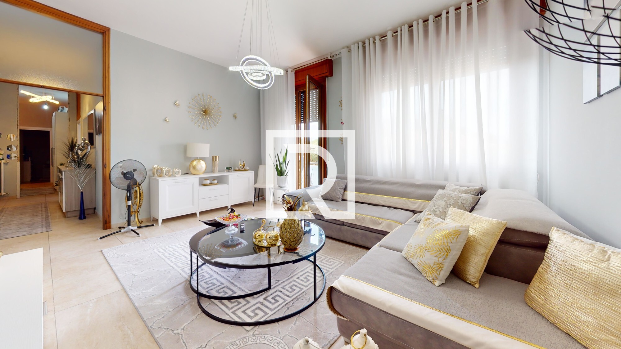 Quadrilocale-Centro-Savignano-Living-Room