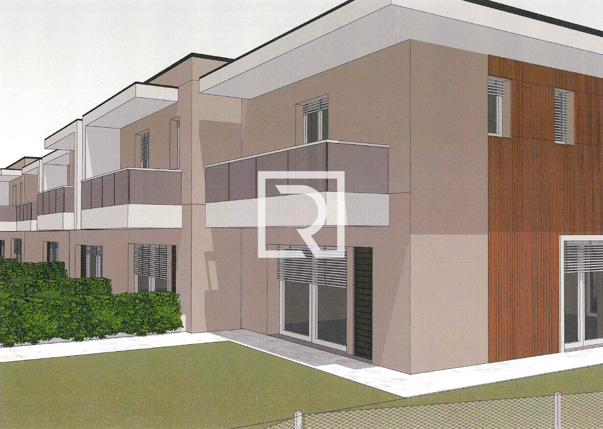 dettaglio giardino villetta di testa