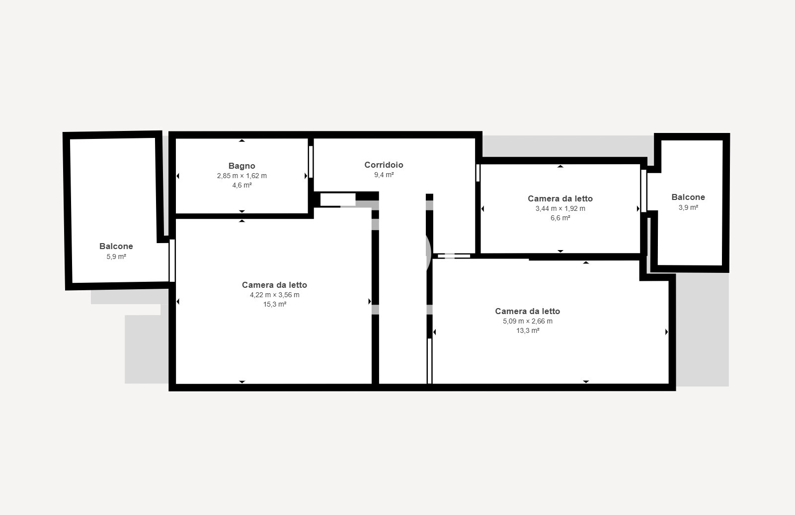 Villetta A Villachiaviche - Floor 4