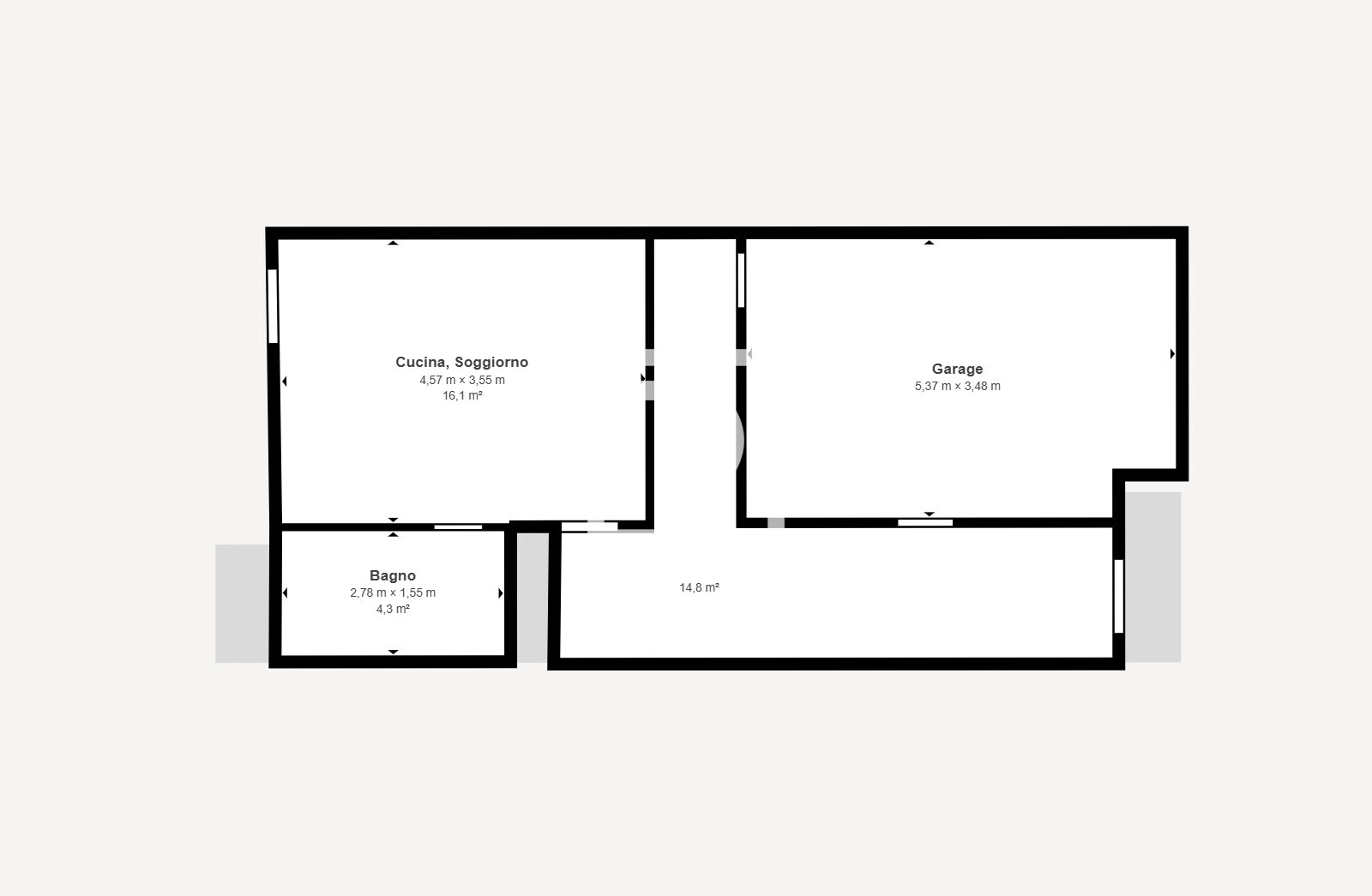 Villetta A Villachiaviche - Floor 2