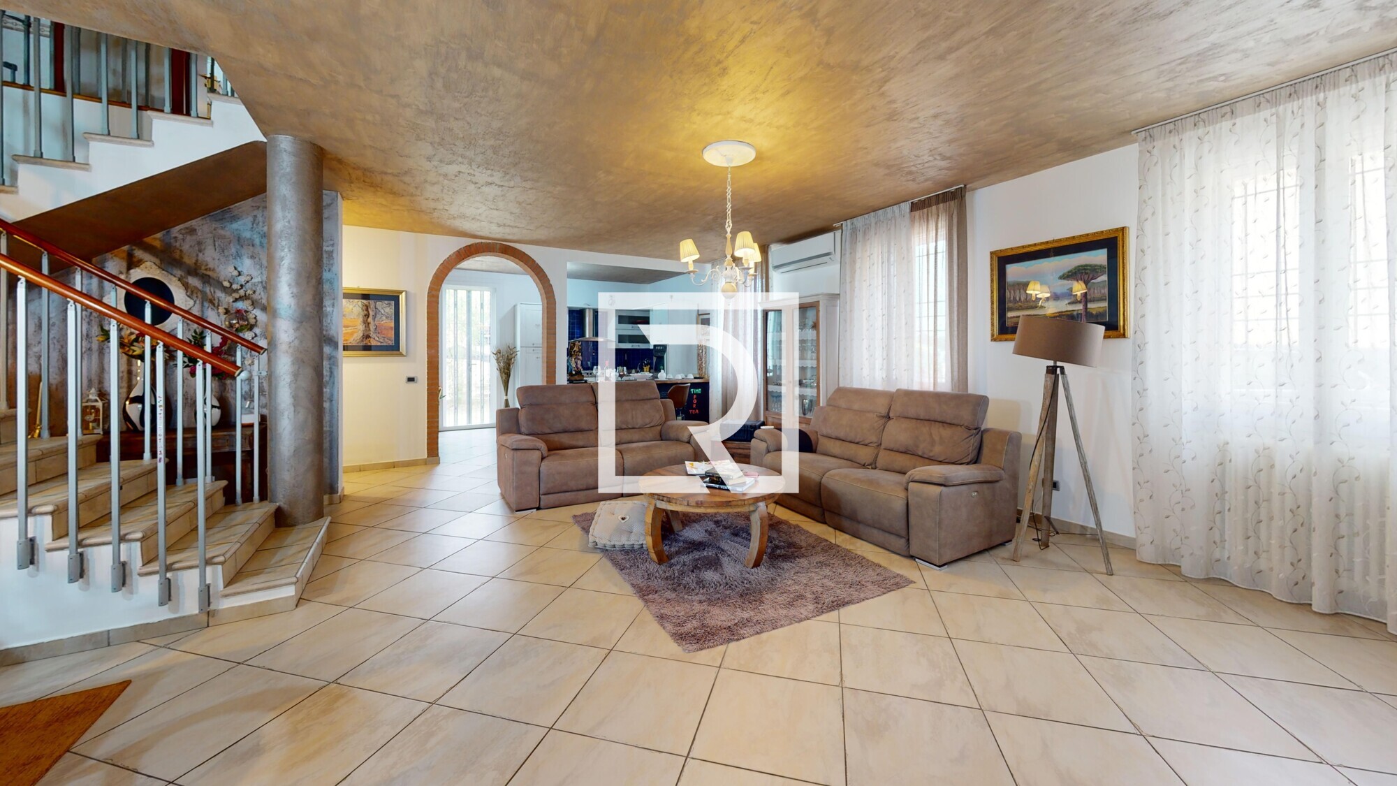 villa-A4-Mezzano-Living-Room 1
