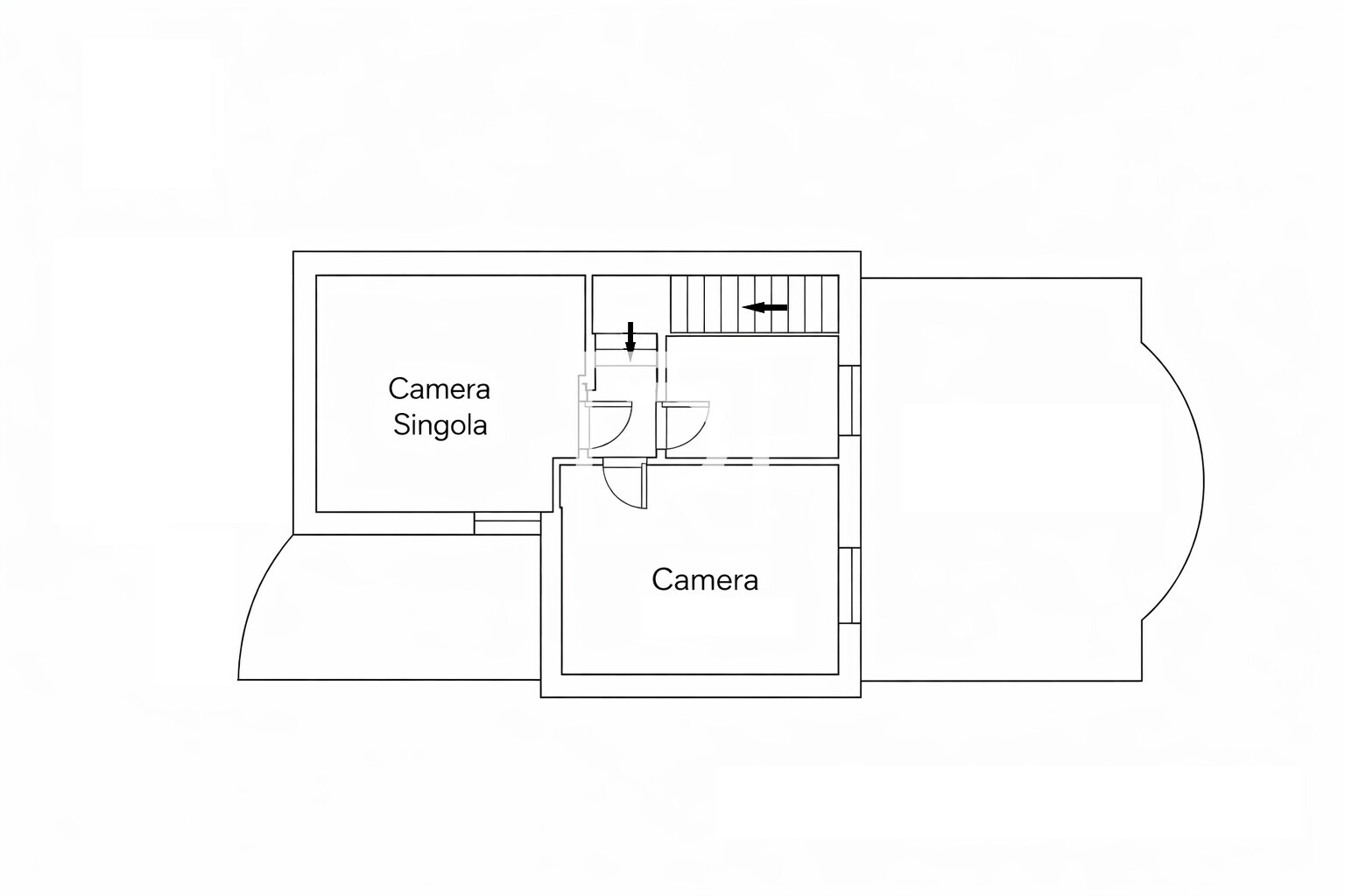 planimetria 2° piano