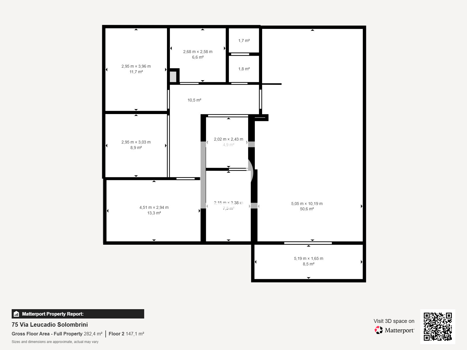 75 Via Leucadio Solombrini - Floor 2