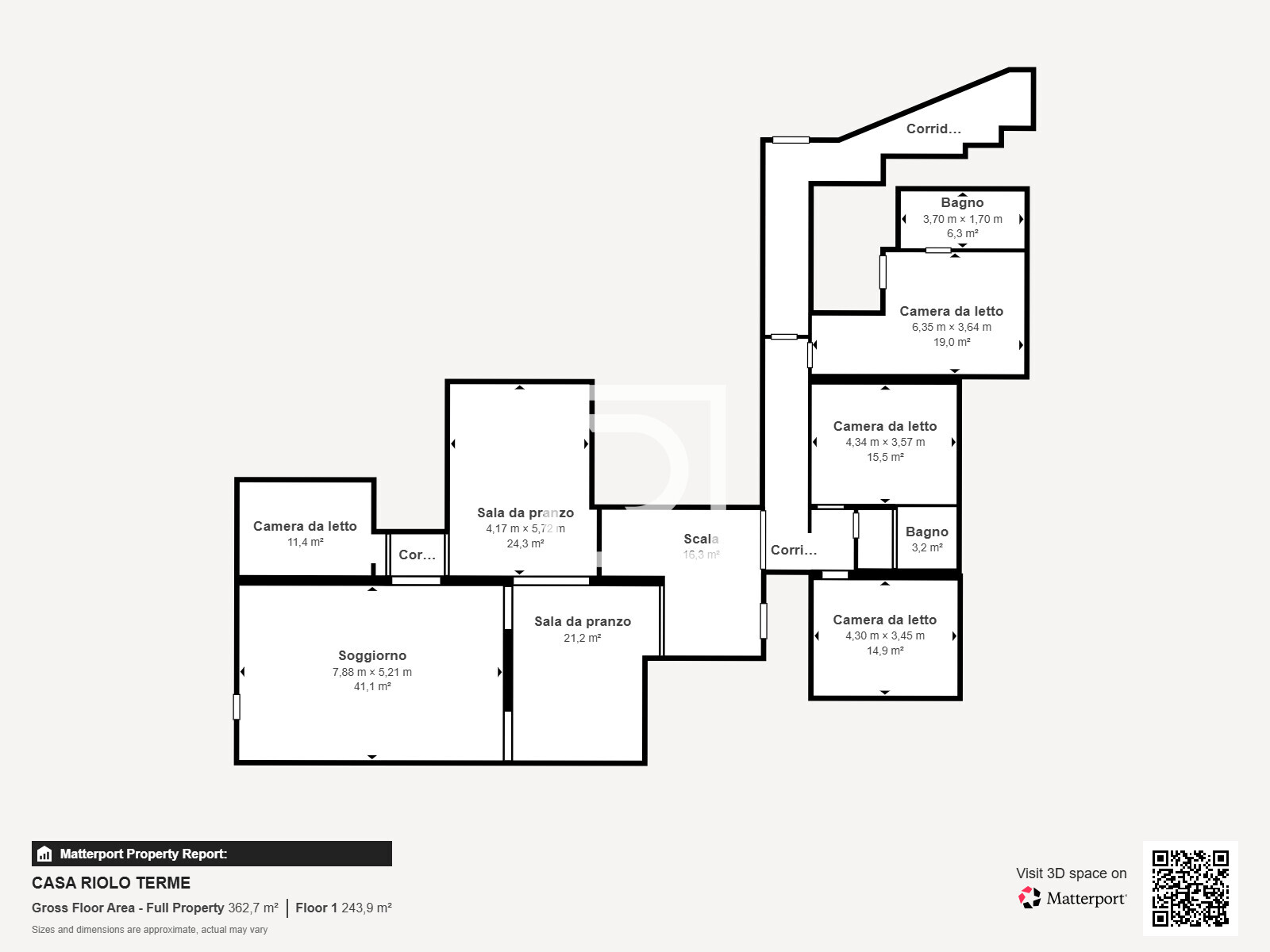 CASA RIOLO TERME - Floor 1