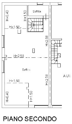 planimetria piano secondo