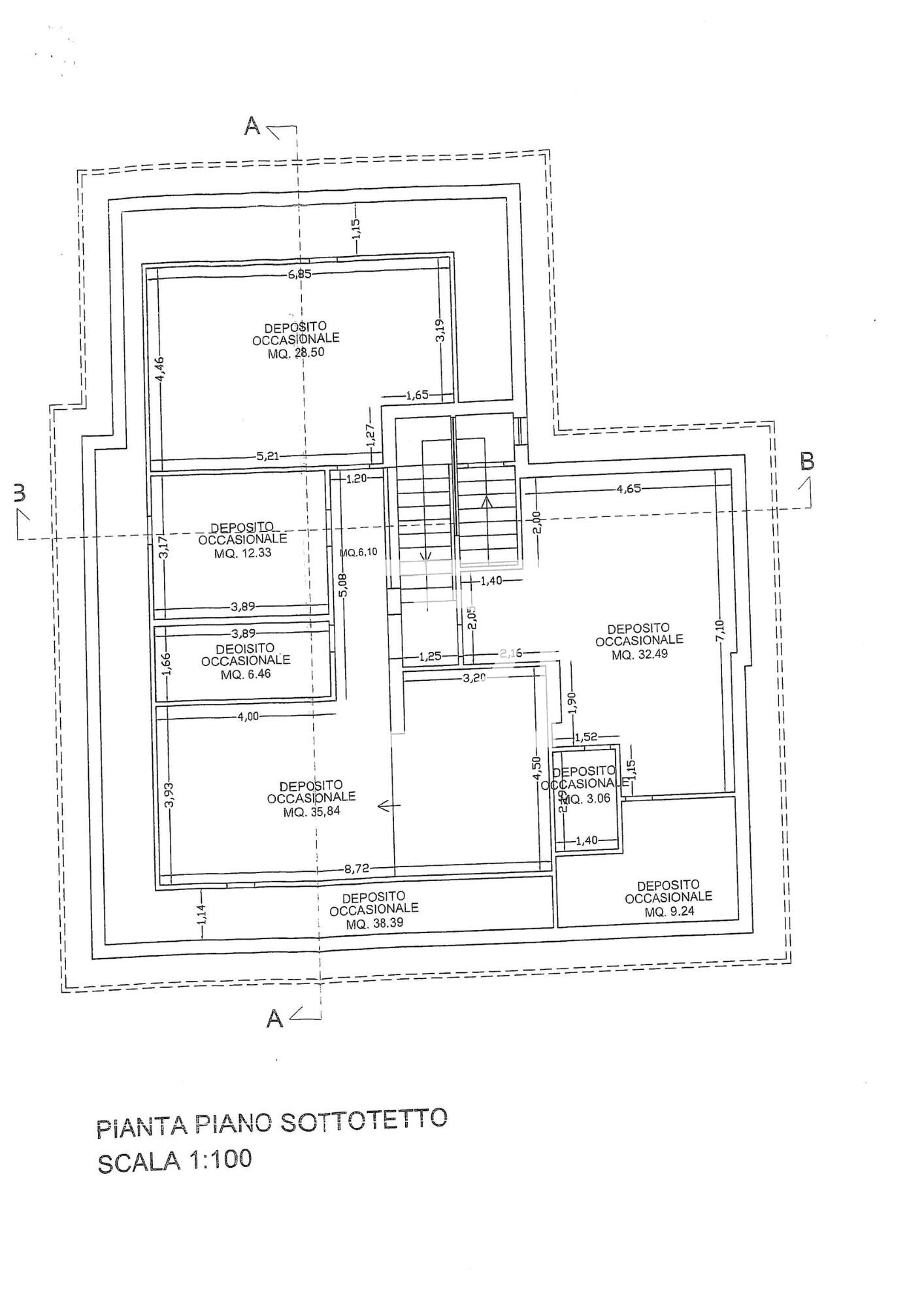 PLANIMETRIA MANSARDA