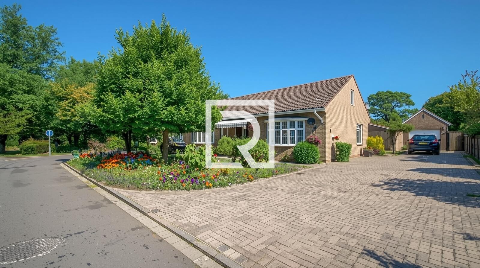 crea villa bifamiliare con giardino e posti auto