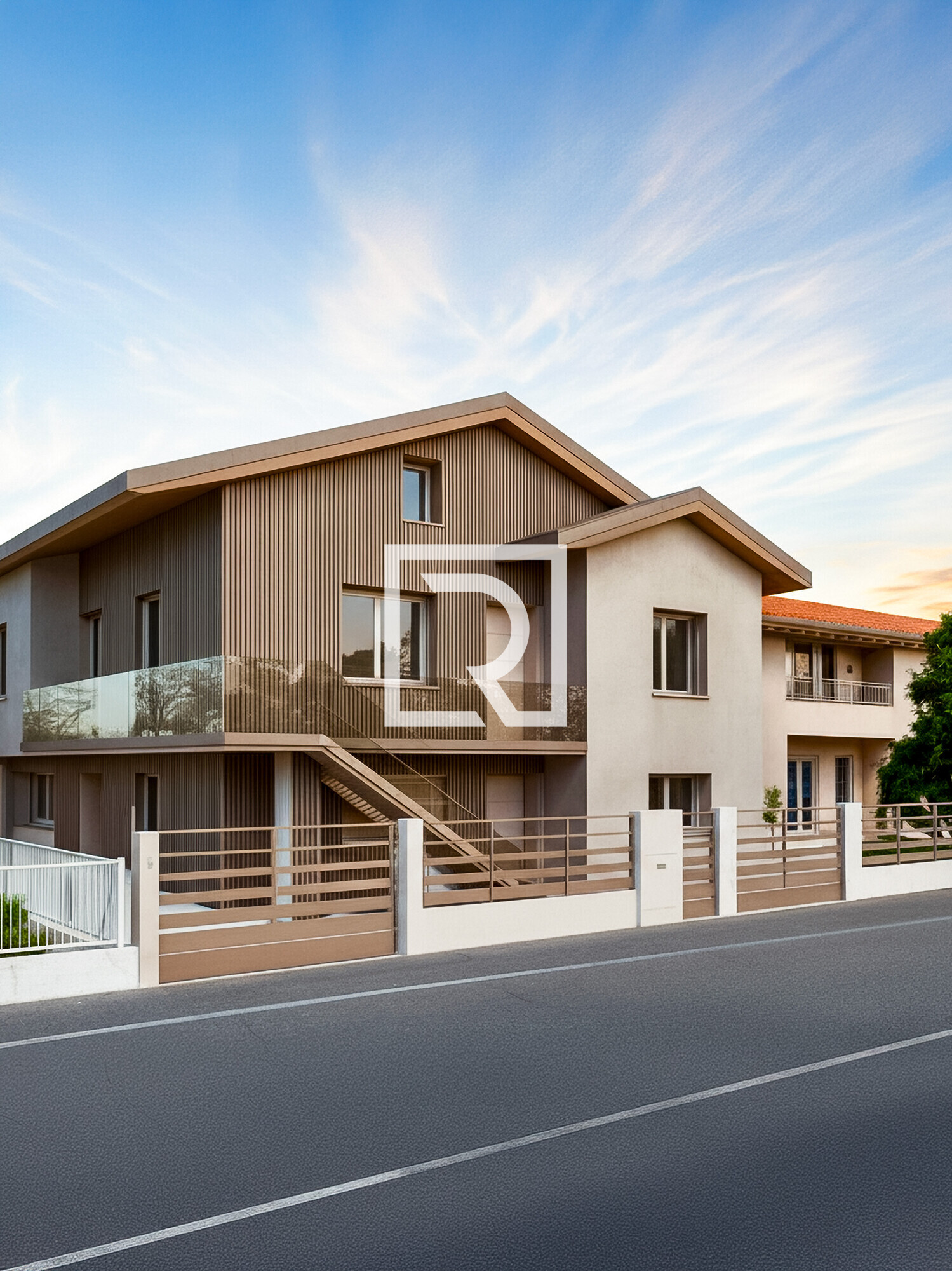 Facciata A luce b vert