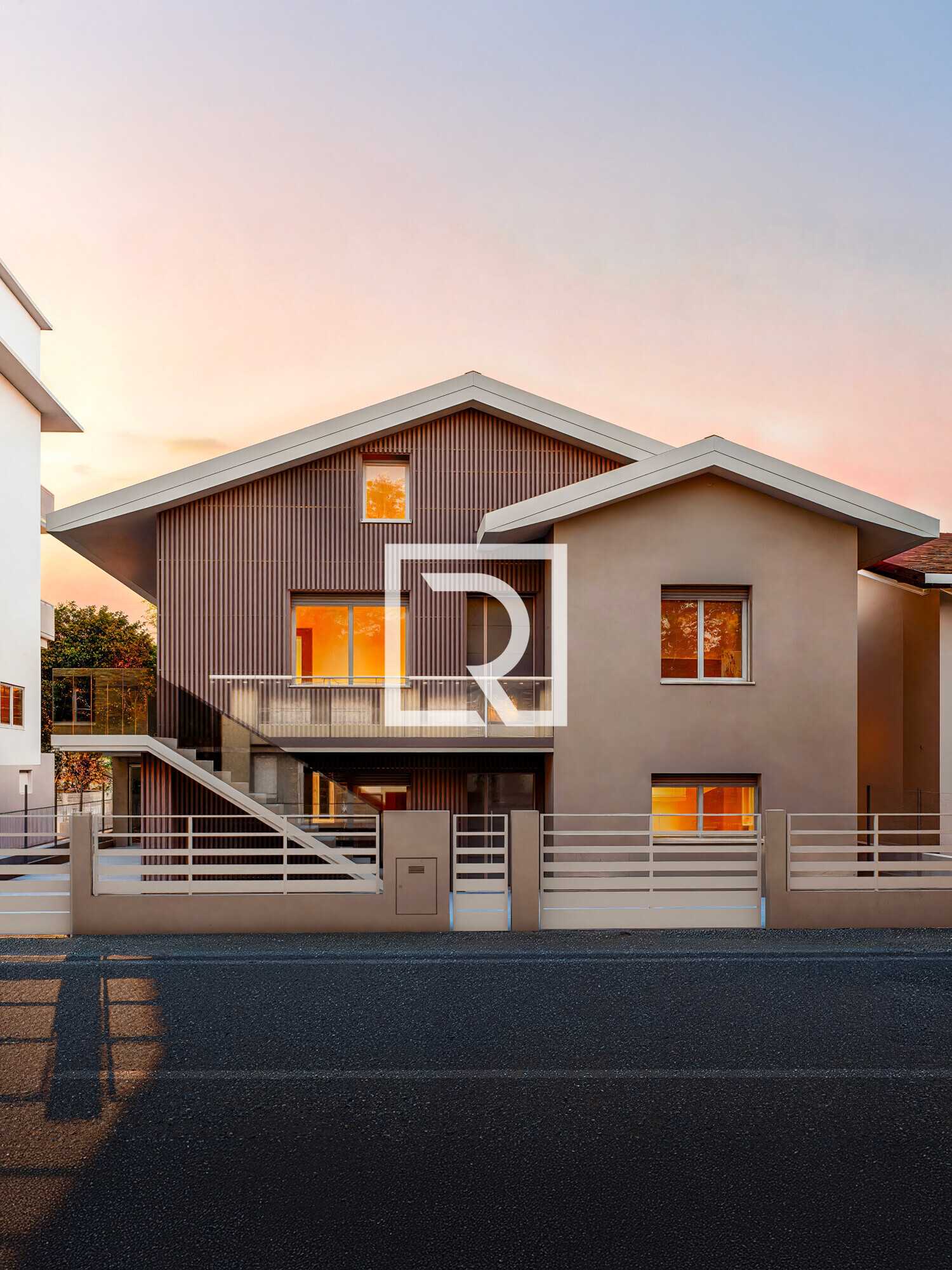 Facciata 1 punto a vert