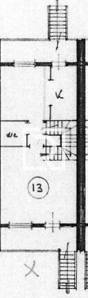 planimetria piano primo.