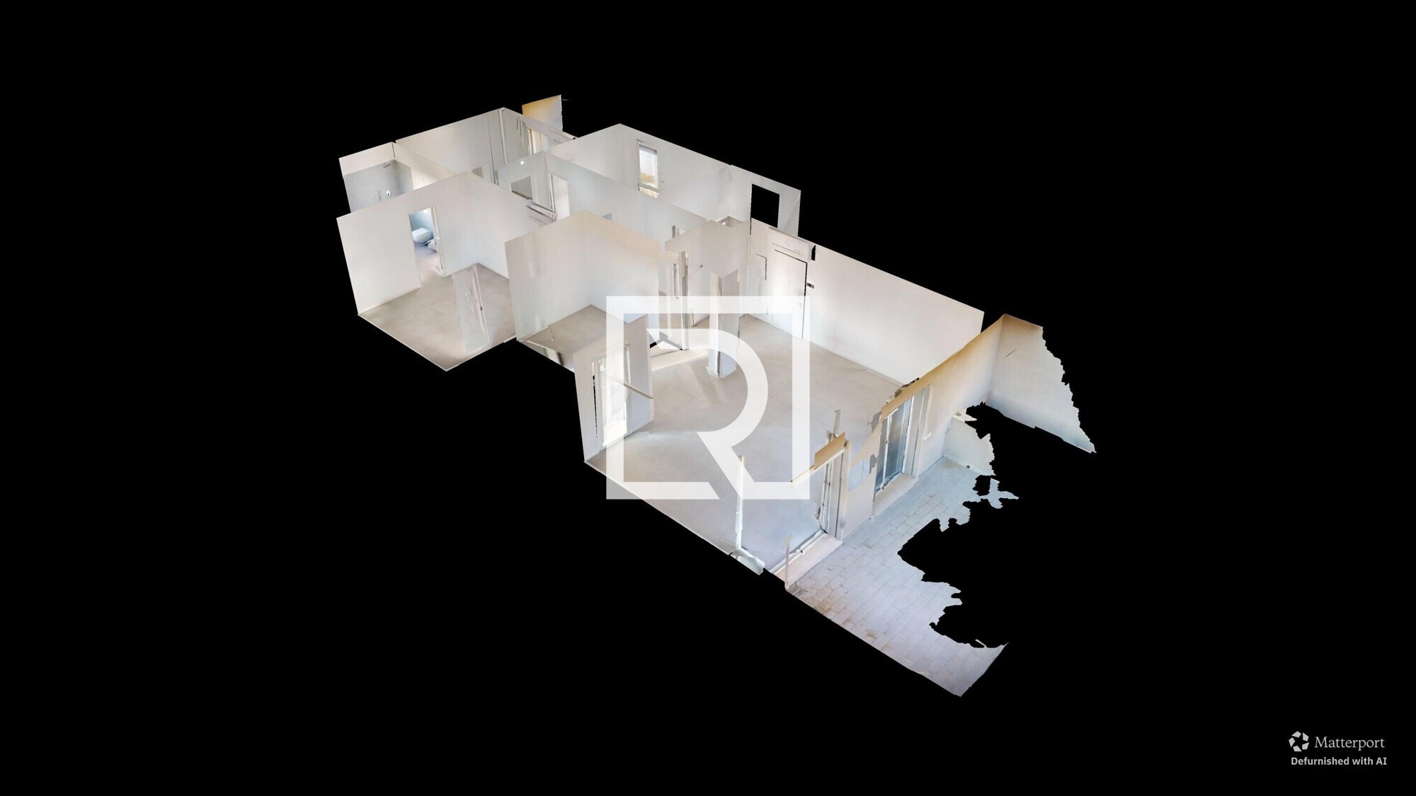 Attico-a-ponte-nuovo--Dollhouse-View-Defurnished