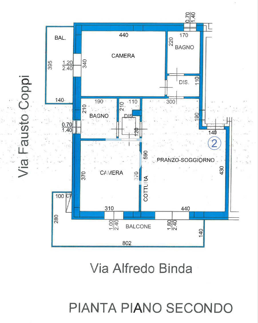 app 2 via binda fiumicino