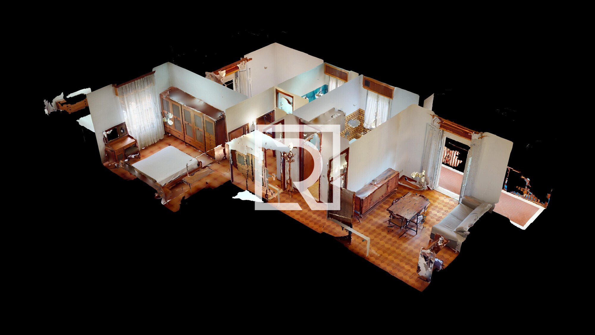 APPARTAMENTO-TRILOCALE-AL-PRIMO-PIANO-Dollhouse-View